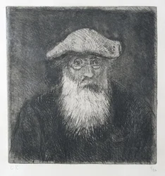 Camille Pissarro, by Himself, c. 1890